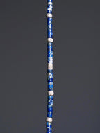 Identity Series | Blue Feather | Lapis Lazuli & Sterling Silver Bracelet