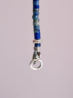 Identity Series | Blue Feather | Lapis Lazuli & Sterling Silver Bracelet