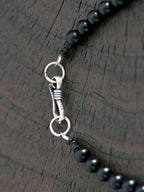 Urban Stoic Series | Eternal Creed | Black Onyx, Black Spinel & Sterling Silver Bracelet
