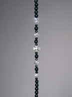 Urban Stoic Series | Eternal Creed | Black Onyx, Black Spinel & Sterling Silver Bracelet