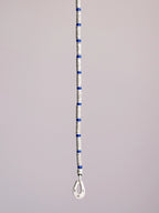 Identity Series | Blue Solstice | 990 Fine Silver & Miyuki Colored-Glaze Bracelet