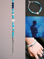Identity Series | Blue Voyager | Turquoise, Lapis Lazuli & Sterling Silver Bracelet