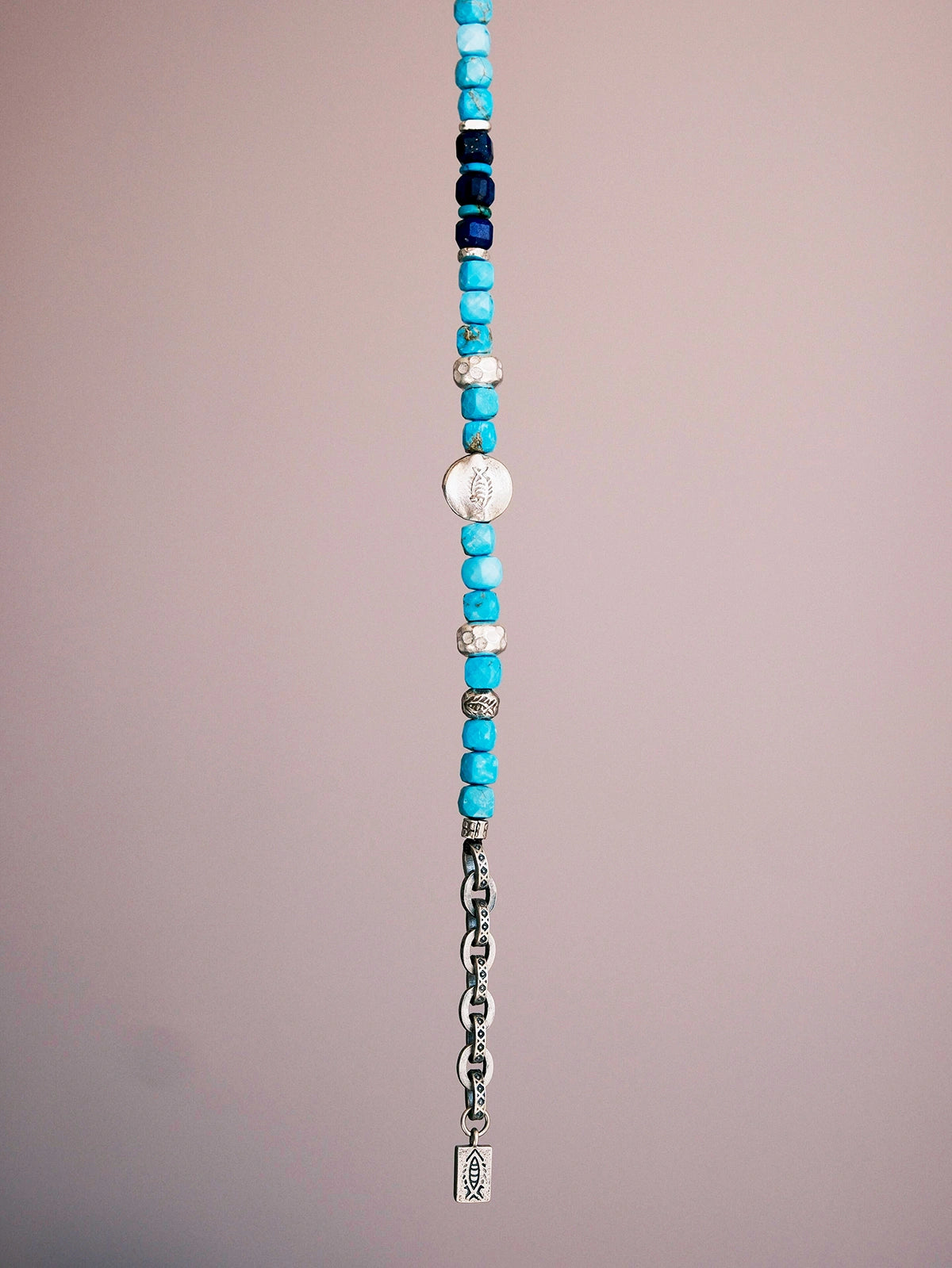 Identity Series | Blue Voyager | Turquoise, Lapis Lazuli & Sterling Silver Bracelet