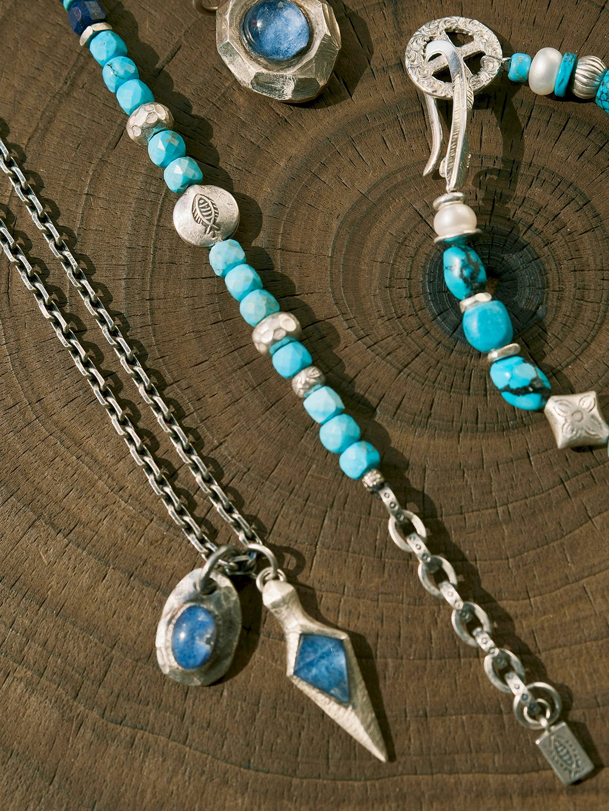 Identity Series | Blue Voyager | Turquoise, Lapis Lazuli & Sterling Silver Bracelet
