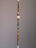 Identity Series | Daisy Youth | Tiger Eye, Mother-of-Pearl & Silver Bracelet