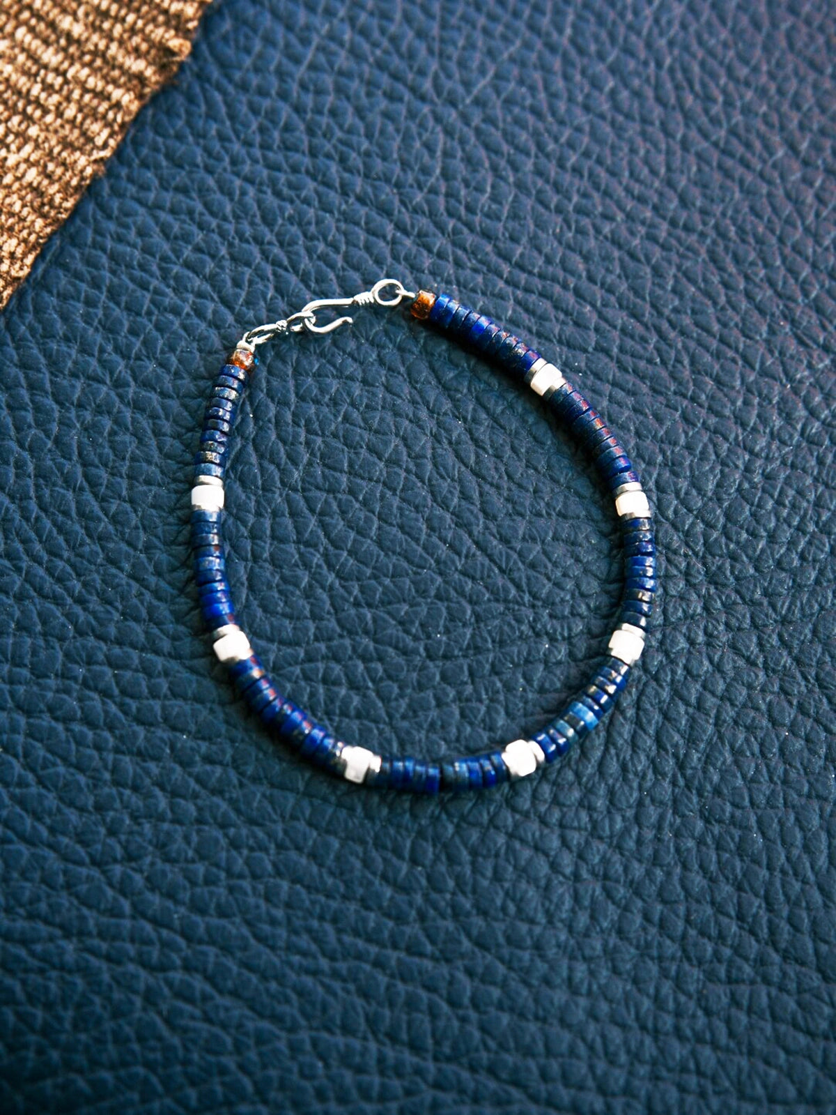 Urban Stoic Series | Blue Executive | Lapis Lazuli & Mother-of-Pearl Bracelet