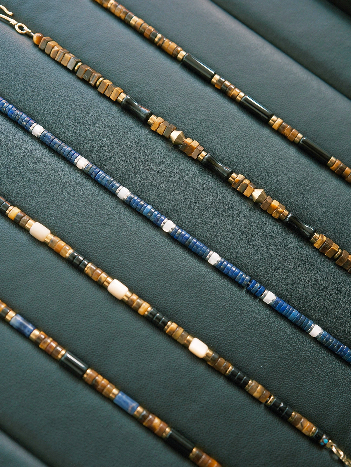 Urban Stoic Series | Blue Executive | Lapis Lazuli & Mother-of-Pearl Bracelet