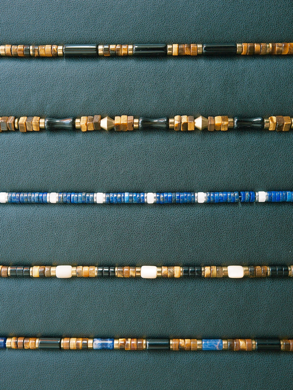 Urban Stoic Series | Blue Executive | Lapis Lazuli & Mother-of-Pearl Bracelet