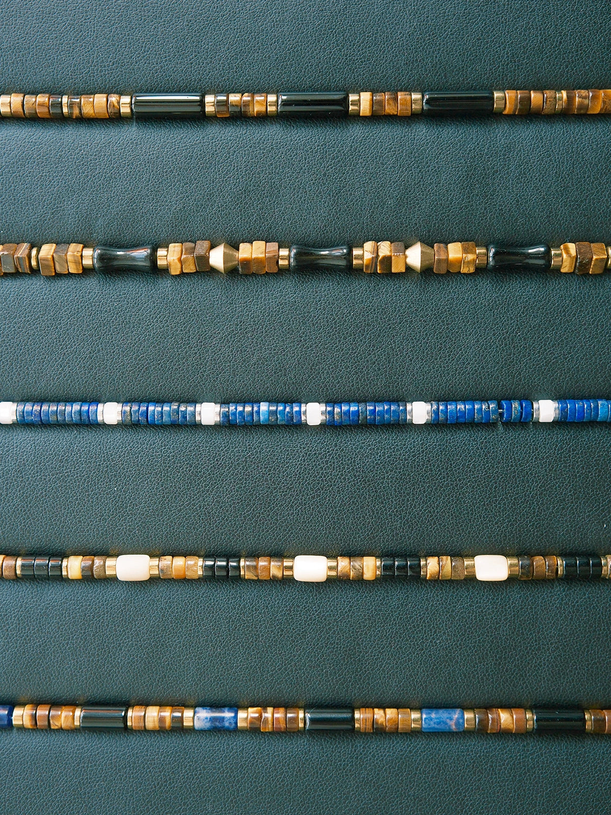Urban Stoic Series | Blue Executive | Lapis Lazuli & Mother-of-Pearl Bracelet