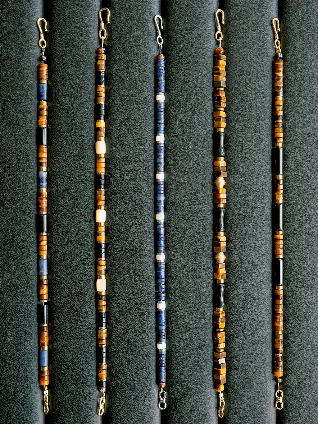 Urban Stoic Series | Blue Executive | Lapis Lazuli & Mother-of-Pearl Bracelet
