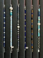 Urban Stoic Series | Blue Executive | Lapis Lazuli & Mother-of-Pearl Bracelet