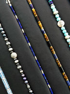 Urban Stoic Series | Blue Jazz | Tiger Eye, K2 Blue & Hematite Bracelet