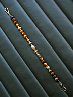 Urban Stoic Series | Golden Gaze | Tiger Eye & Refined Brass Bracelet