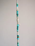 Mineral Soul Series | Pine Meridian | Turquoise & Sterling Silver Bracelet