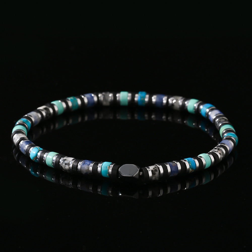 Blue Harmony Energy Bracelet - Balance, Strength & Timeless Style