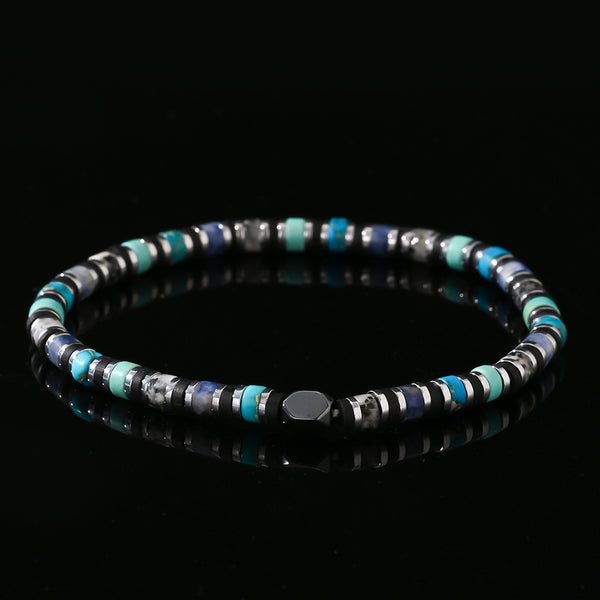 Blue Harmony Energy Bracelet - Balance, Strength & Timeless Style