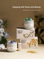 Crystal Aroma Diffuser – Natural Stone Essential Oil Diffuser for Home Relaxation & Aesthetic Decor