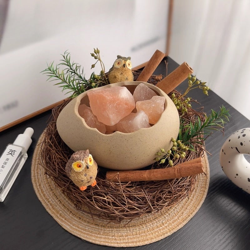 Original Bird’s Nest Crystal Aroma Stone Gift Set, Bird's Nest Diffuser Crystal Aromatherapy Indoor Fragrance Gift