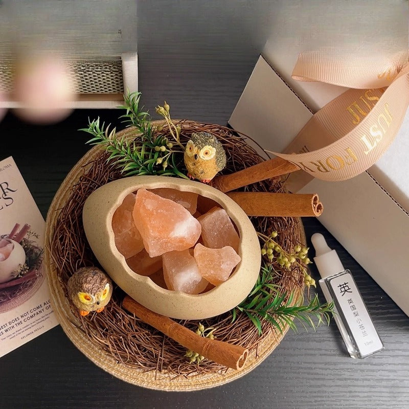 Original Bird’s Nest Crystal Aroma Stone Gift Set, Bird's Nest Diffuser Crystal Aromatherapy Indoor Fragrance Gift