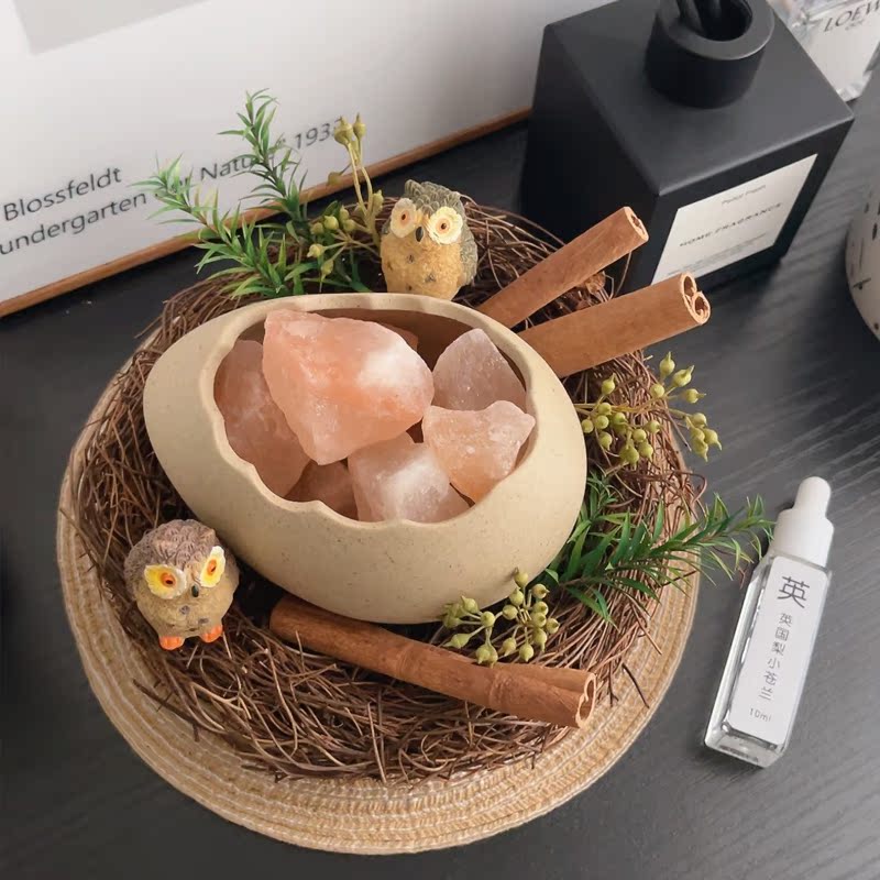 Original Bird’s Nest Crystal Aroma Stone Gift Set, Bird's Nest Diffuser Crystal Aromatherapy Indoor Fragrance Gift