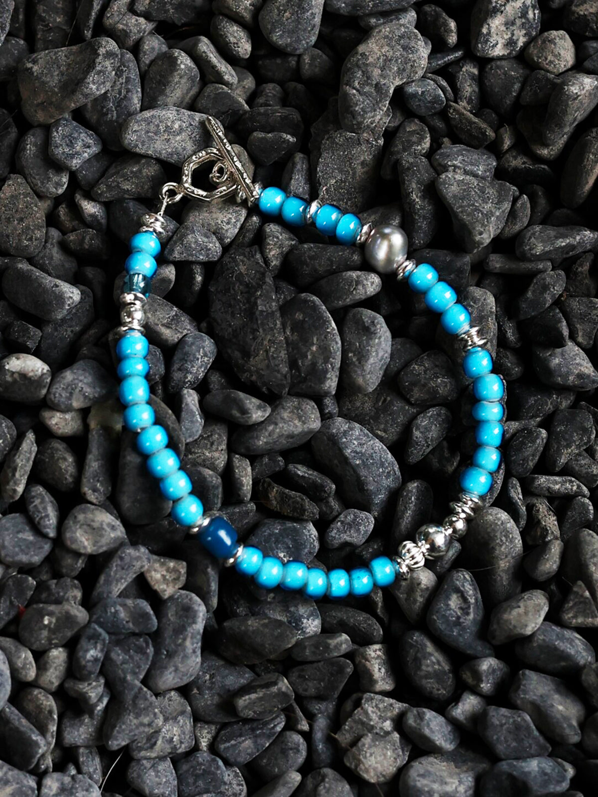 Blue Serenity Bracelet — Where Freedom Meets Stillness Main image