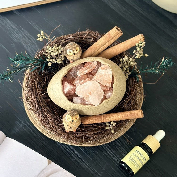 Original Bird’s Nest Crystal Aroma Stone Gift Set, Bird's Nest Diffuser Crystal Aromatherapy Indoor Fragrance Gift